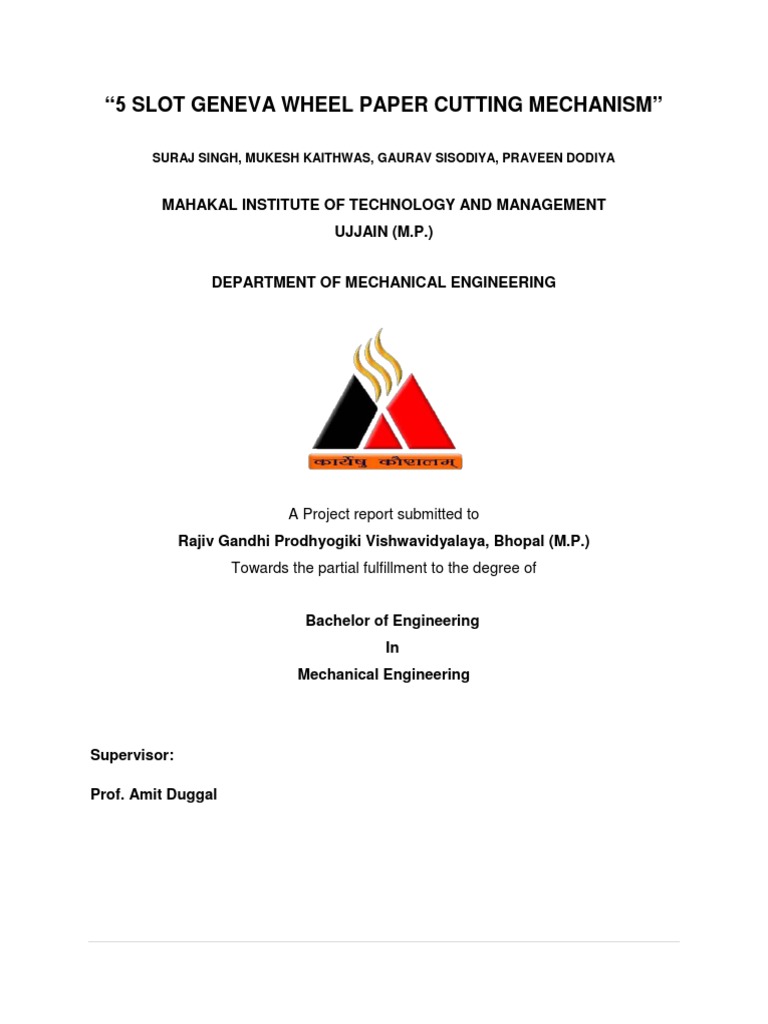 Design and Fabrication of an Automated Paper Cutting Machine Using a