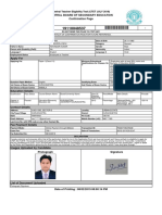 Application No. 19110048537: Central Teacher Eligibility Test (CTET JULY 2019)