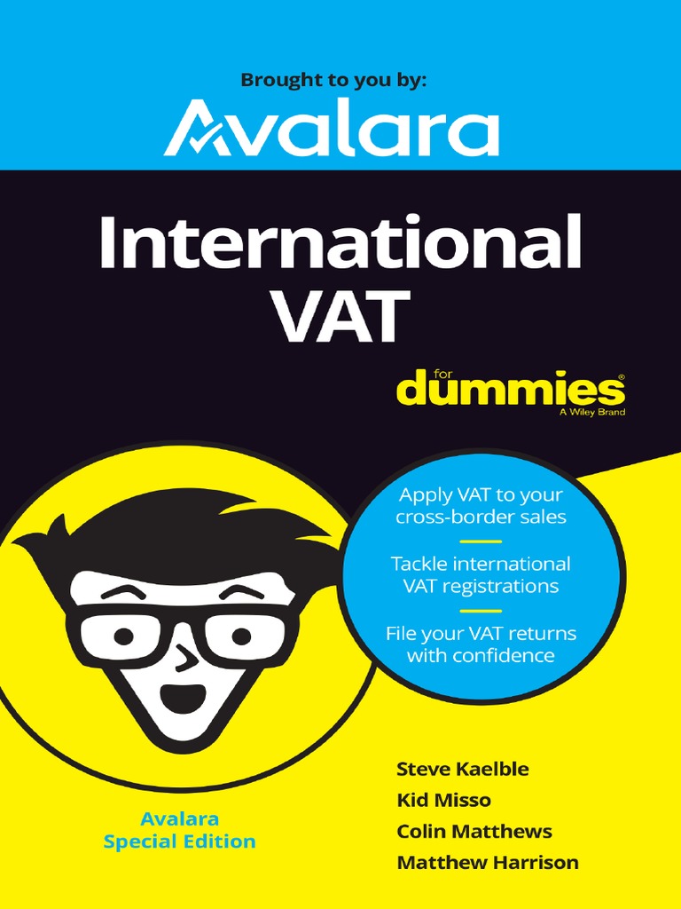 International VAT For Dummies PDF PDF Value Added Tax Output