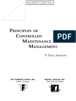 Principles of Controlled Maintenance Management PDF