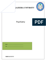 Psychiatry: Jazeera Univrsity