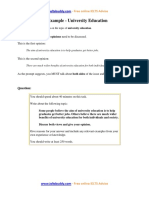 Task 2 Sample Essay University Education PDF
