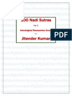 100 Nadi Sutras