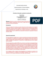 Informe N°2 Espesamiento y Filtracion