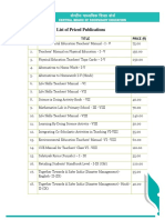 List of Priced Publications
