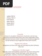 Download Pembuatan Turbin Angin dan Beberapa Teori Fisikanya by Tamar Naomi SN40681082 doc pdf