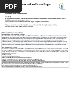 cas-project-planner