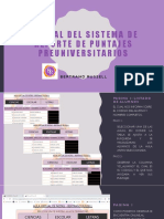 Manual Del Sistema de Reporte de Puntajes Preuniversitarios