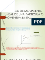 Conservación Momento Lineal