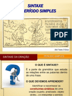 Sintaxe Do Período Simples Ppt Atd_por_3011