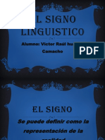 El Signo Linguistico