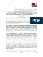 Lineamientos Del Programa de Fomento A La Organización Social Planeación y Desarrollo Regional Forestal