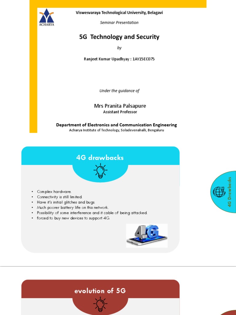5G Technology and Security Overview | PDF | Denial Of Service Attack ...