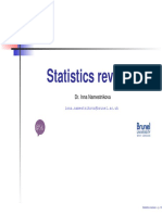 Statistics Handout A PDF