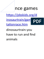 Science Games