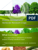 Disease-Resistant and Herbicide-Resistant Crops