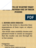 Elements of Poetry That Local Writers Use in Their Poems