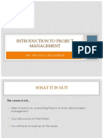 Project Management Essentials