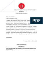NOTIFICAÇÃO EXTRAJUDICIAL PARA RENÚNCIA DE MANDATO.doc