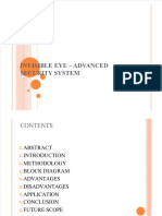 Docslide.net Invisible Eye Advanced Security System Ppt