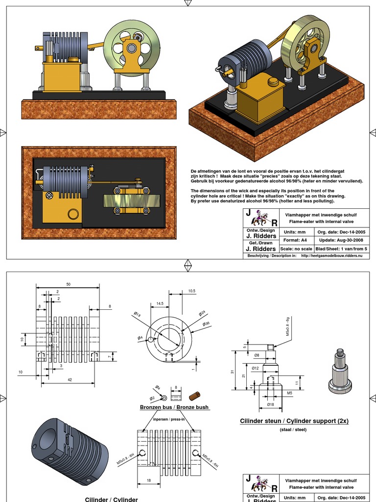 1-Cyl Flame-Eater Internal Valve - Jan Ridders | PDF