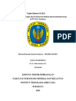 Mercia Gargut - Pembahasan, Penarapan Dan Identifikasi K3 PT. Pal