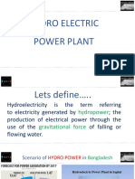 Hydroelectric Power Plant Lecture