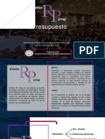 Presentacion de Presupuesto Rp Group