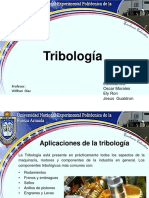 Presentación Sobre La Tribología