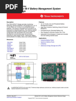 Multicell 36V to 48V Battery Management System Reference Design