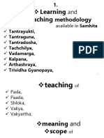 1. Learning & Teaching Methodology