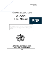 Who Qo l User Manual