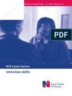 Interview Skills: Advice Information Guidance