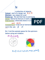 Geometry Unit 6 Probability Notes