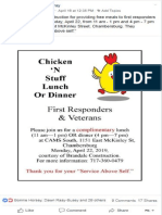 FYI post, Chicken n Stuff