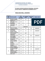 Resultado Final