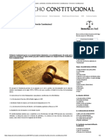 Concepto, Contenido y Fuentes Del Derecho Constitucional - Derecho Constitucional
