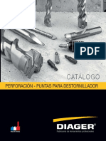 Diager Catalogo Perforacion Puntas para Destornillador Ansi Esp 2017 D00279 1 PDF