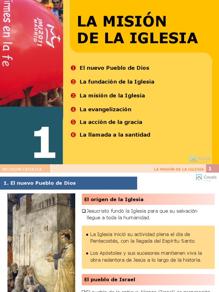 Mision de La Iglesia | PDF | Gracia en el cristianismo | Iglesia Católica