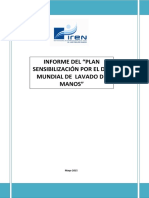 Informe Sensibilizacion Lavado Manos 2015 PDF