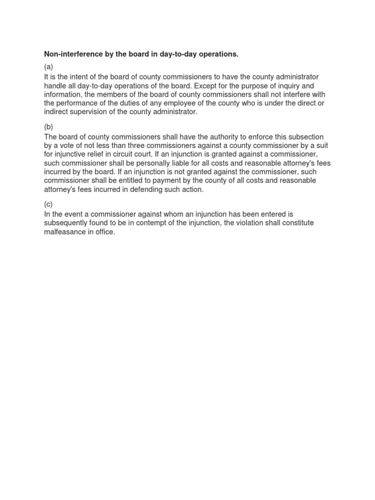 Non Interference Ordinance PDF