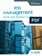 Business Management - Study and Revision Guide - Paul Hoang - Hodder 2016