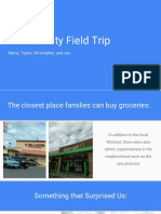 community field trip