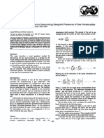 SPE36919 A Novel Graphical Method For Determining Dewpoint Pressures of Gas Condensates