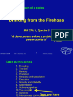 Drinking From The Firehose: Number Fourteen of A Series