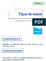 Sesión 04. Los Tipos de Textos