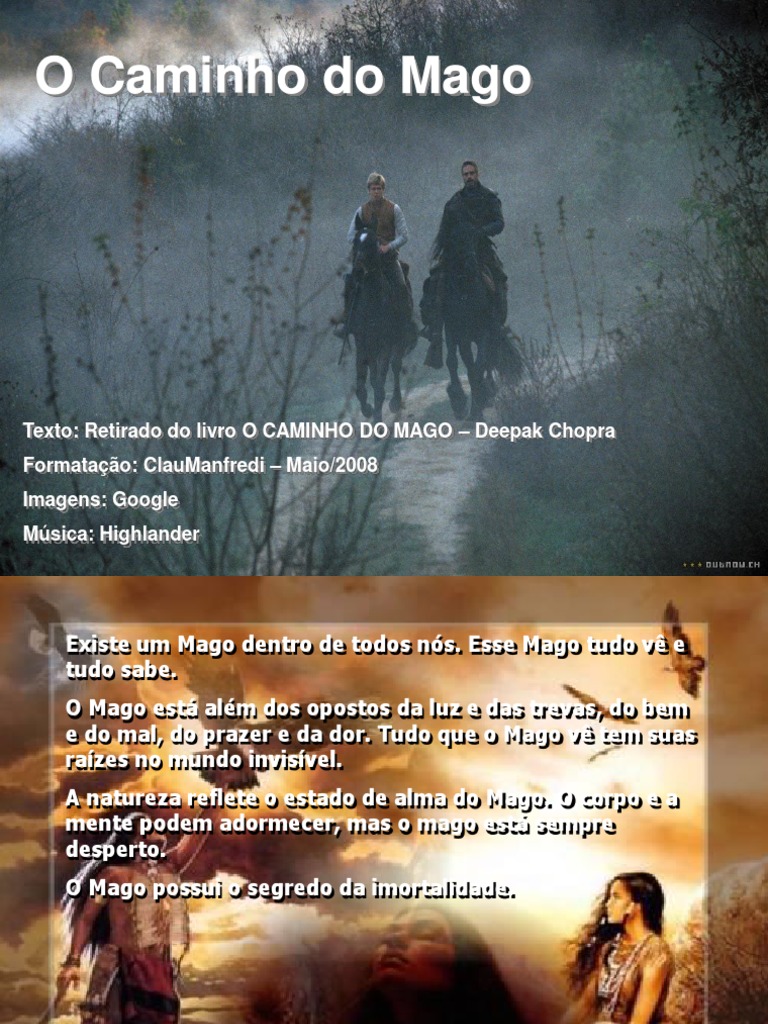 Caminho Do Mago Pdf Imortalidade Amor