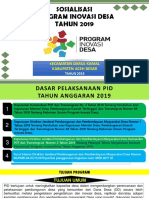 Program Inovasi Desa Aceh Besar 2019