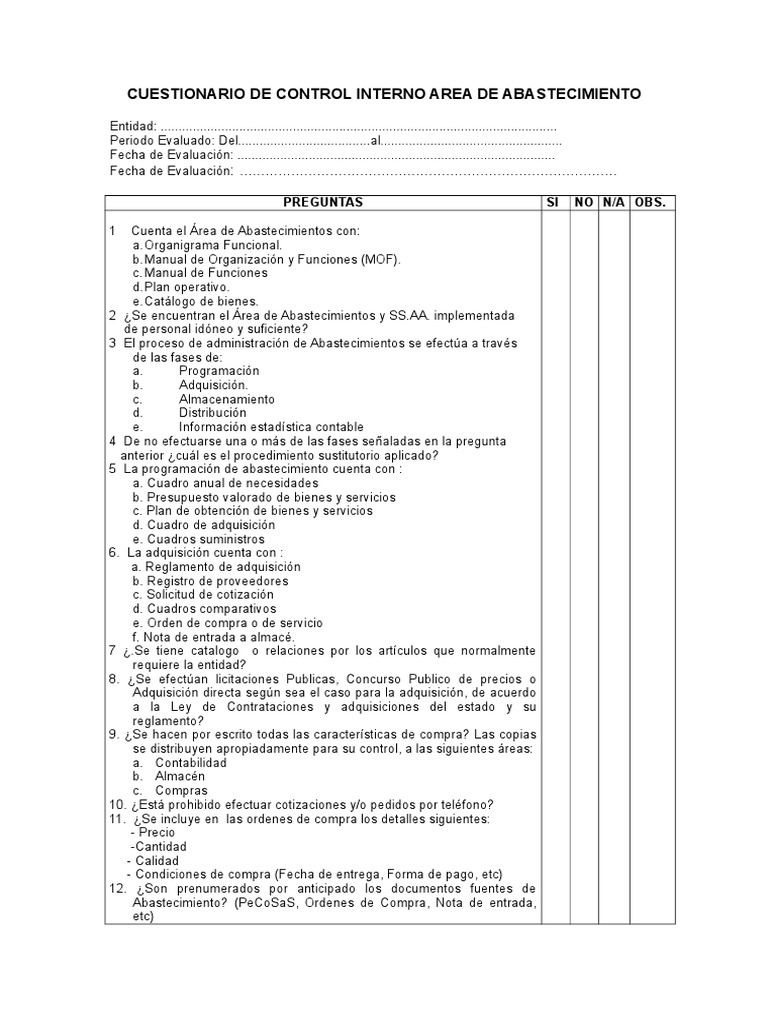 Control Interno | PDF | Presupuesto del gobierno | Contabilidad
