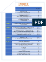 Chapter No. Topic Page No.: Conceptual Framework of Working Capital